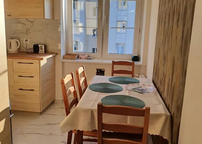 Apartmán Great 56 M2, Close The Boulevard Gdyně